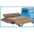 Cobi 24593 Youngtimer Barkas B1000 nákladní vůz, 1:35, 156 k