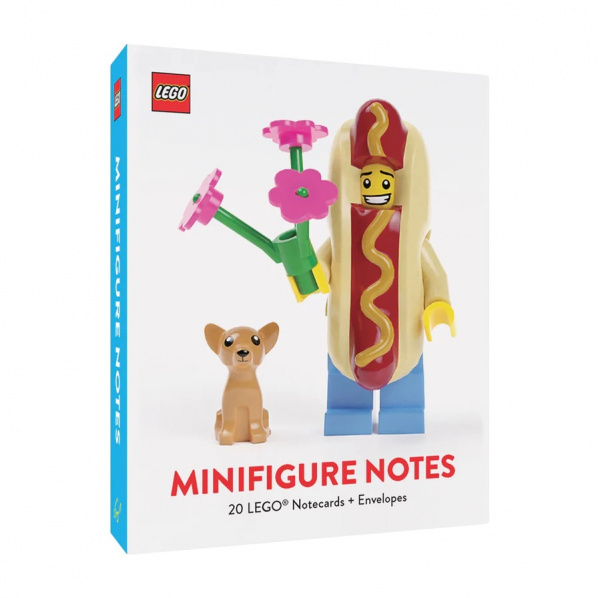 Chronicle Books LEGO® Notes 20 poznámkových lístků k mini figurce Chronicle Books LEGO® Notes 20 poznámkových lístků k mini figurce