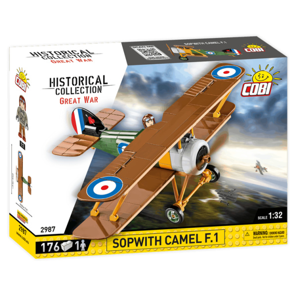 Cobi 2987 Britský stíhací letoun Sopwith Camel F.1 Cobi 2987 Britský stíhací letoun Sopwith Camel F.1