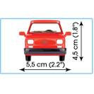 Cobi 24531 Youngtimer Fiat 126p EL, 1 : 35, 72 k