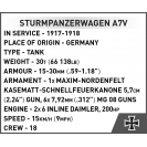 Cobi 3094 Německý tank Sturmpanzerwagen A7V