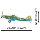 Cobi 5744 Sovětský bitevní letoun Iljušin Il-2M3 „Šturmovik“