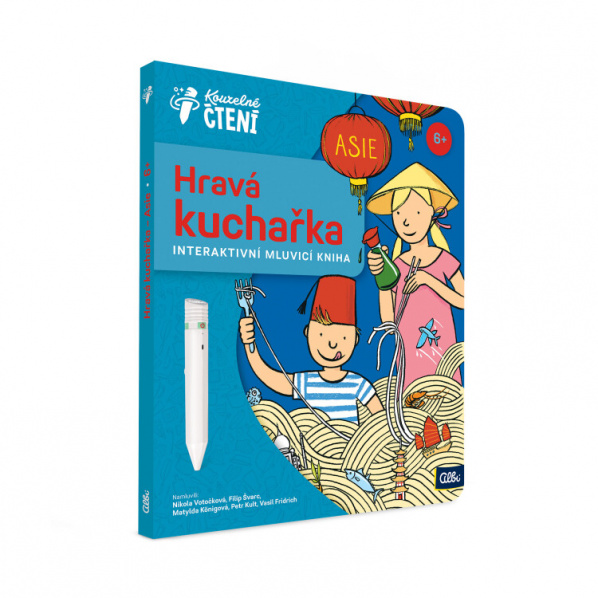 Albi Kouzelné čtení kniha Hravá kuchařka: Asie Albi Kouzelné čtení kniha Hravá kuchařka: Asie