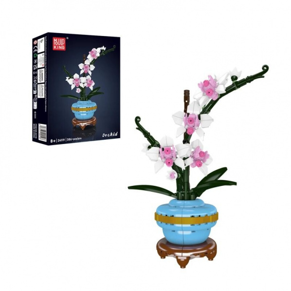 Mould King 24119 Stavebnice kvetoucích rostlin – Orchidej Mould King 24119 Stavebnice kvetoucích rostlin – Orchidej