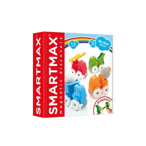 SmartMax – Moje první autíčka - 13 ks SmartMax – Moje první autíčka - 13 ks