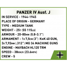 COBI 3097 Německý střední tank PANZER IV Ausf. J