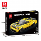Reobrix 796 Americký muscle car SRT