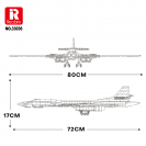 Reobrix 33036 Strategický bombardér TU-160
