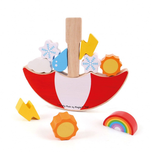 Bigjigs Toys Balanční hra Počasí Bigjigs Toys Balanční hra Počasí