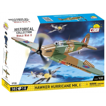 Cobi 5728 Britský stíhací letoun Hawker Hurricane Mk. I