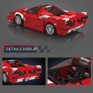 Mould King 27080 Model auta Ferrari FXX