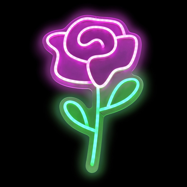 2Kids Toys LED NEON LIGHT lampička Růže 2Kids Toys LED NEON LIGHT lampička Růže