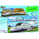 Pequetren 710 Vysokorychlostní vlak Renfe Ave S-102 s diorámatem krajiny