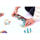 Betexa KukiKuk - Véééliké puzzle Stavební stroje