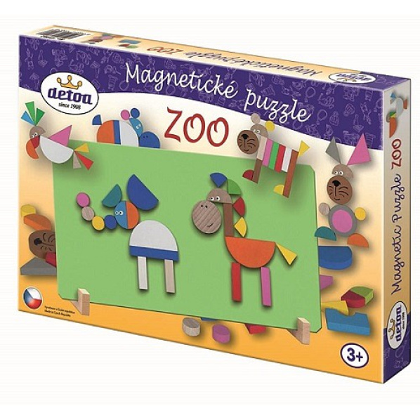 Detoa Magnetické puzzle ZOO Detoa Magnetické puzzle ZOO