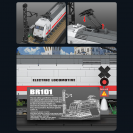 Reobrix 66802 Elektrická lokomotiva BR101