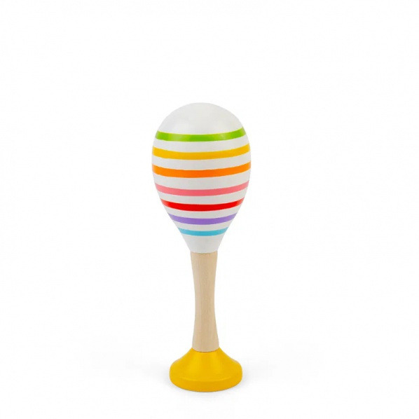 Bigjigs Toys Rumba koule sada 2 ks žlutá Bigjigs Toys Rumba koule sada 2 ks žlutá