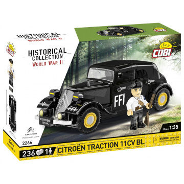 Cobi 2266 Francouzský vůz 1938 Citroën Traction 11CV1