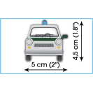 Cobi 24541 Youngtimer – Trabant 601 Polizei, 1:35, 82 k
