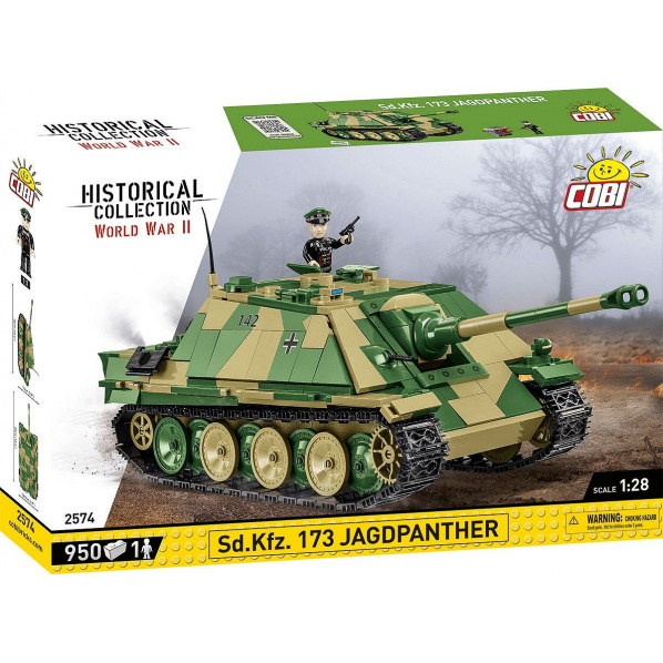 Cobi 2574 Německý stíhač tanků Sd.Kfz.173 JAGDPANTHER Cobi 2574 Německý stíhač tanků Sd.Kfz.173 JAGDPANTHER