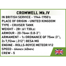 Cobi 3091 Britský tank Cromwell Mk. IV