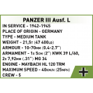 Cobi 3090 Německý tank Panzer III Ausf. L