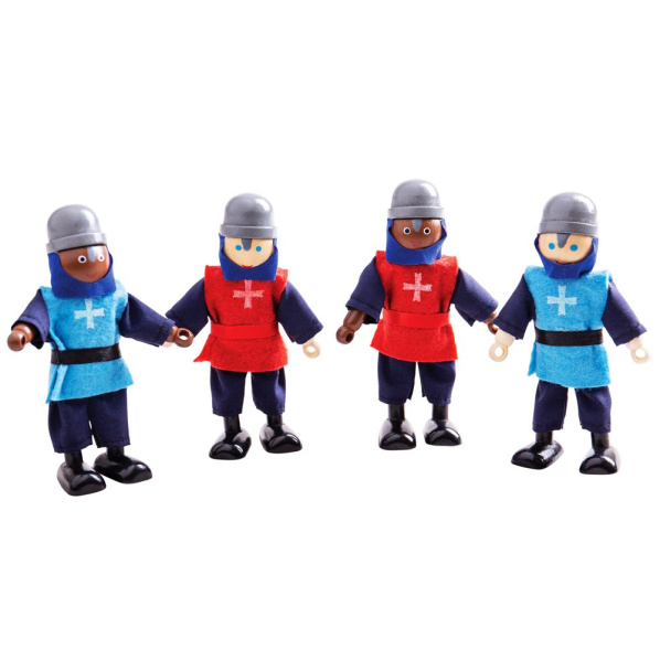 Bigjigs Toys Středověcí rytíři Bigjigs Toys Středověcí rytíři