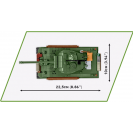 COBI 3118 Americký střední tank WW Sherman M4A2E8(76)W