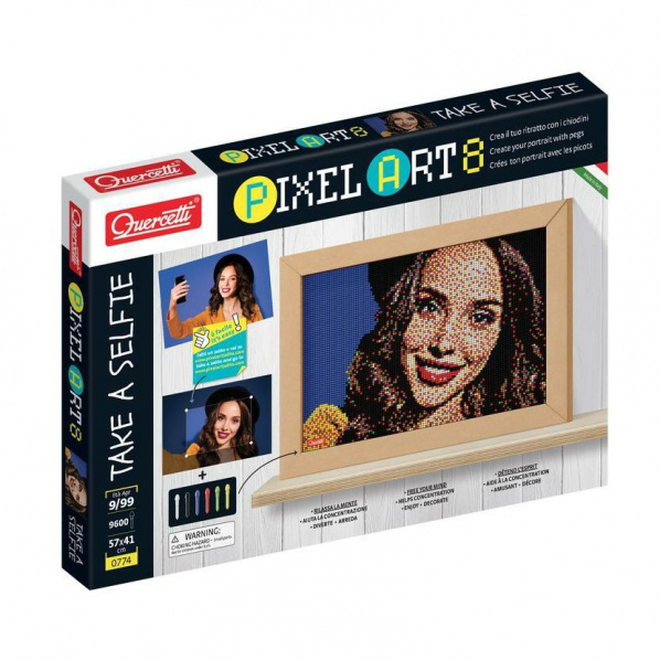 Quercetti 00774_PO Pixel Art 8 Take a Selfie Quercetti 00774_PO Pixel Art 8 Take a Selfie