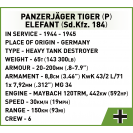 Cobi 2582 Německý stíhač tanků Panzerjäger Tiger (P) Elefant