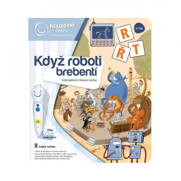 Albi Kouzelné čtení Kniha Když roboti brebentí Albi Kouzelné čtení Kniha Když roboti brebentí