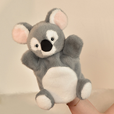 Doudou Histoire d'Ours Plyšový maňásek Koala šedá 24 cm