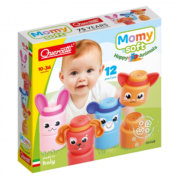 Quercetti 04148 Momy Soft Happy Animals Quercetti 04148 Momy Soft Happy Animals