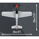 Cobi 5847 TOP GUN Mustang P51D 