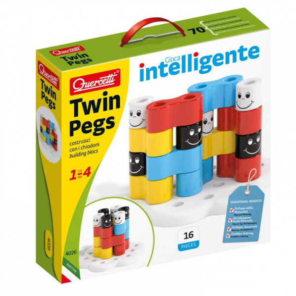 Quercetti 04026_PO Twin Pegs Quercetti 04026_PO Twin Pegs