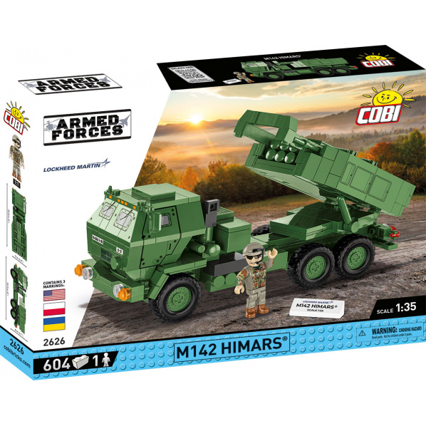 COBI 2626 Americký salvový raketomet M142 HIMARS, Armed Forces COBI 2626 Americký salvový raketomet M142 HIMARS, Armed Forces
