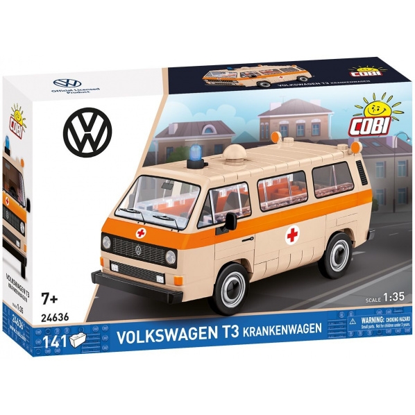 COBI 24636 Volkswagen T3 Sanitka COBI 24636 Volkswagen T3 Sanitka