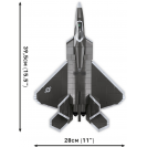Cobi 5855 Americký letoun Lockheed F-22 Raptor
