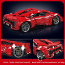 Mould King 13190 Sportovní automobil W Motors Lykan R/C