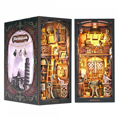 2Kids Toys 3D skládačka Zarážka na knihy Miniatura domečku Doupě fotografa