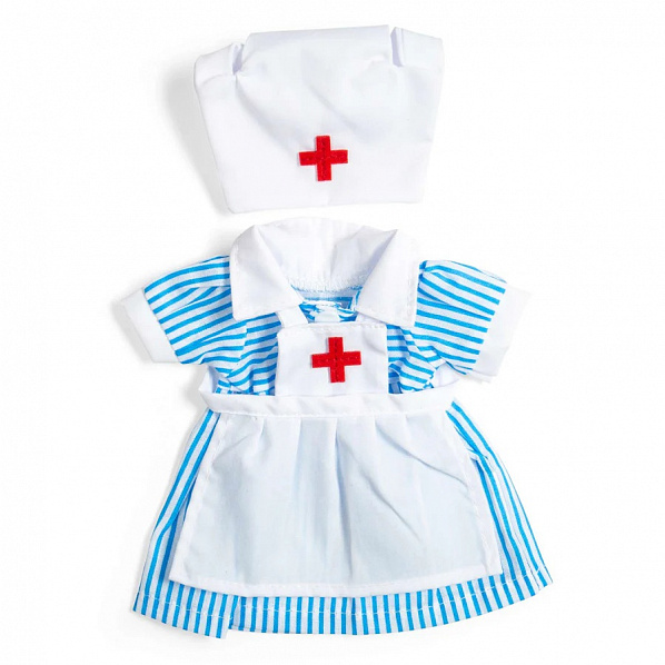 Bigjigs Toys Šaty zdravotní sestřičky pro panenku 28 cm