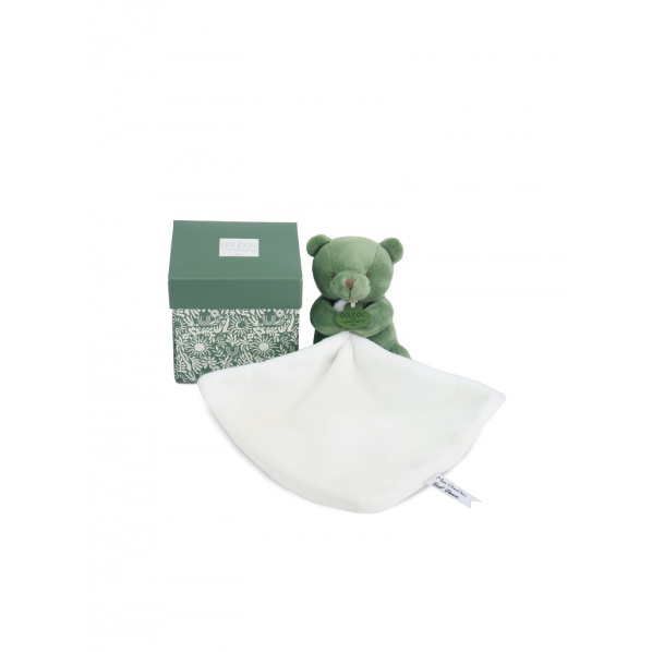 Doudou Můj malý medvídek 10 cm zelený