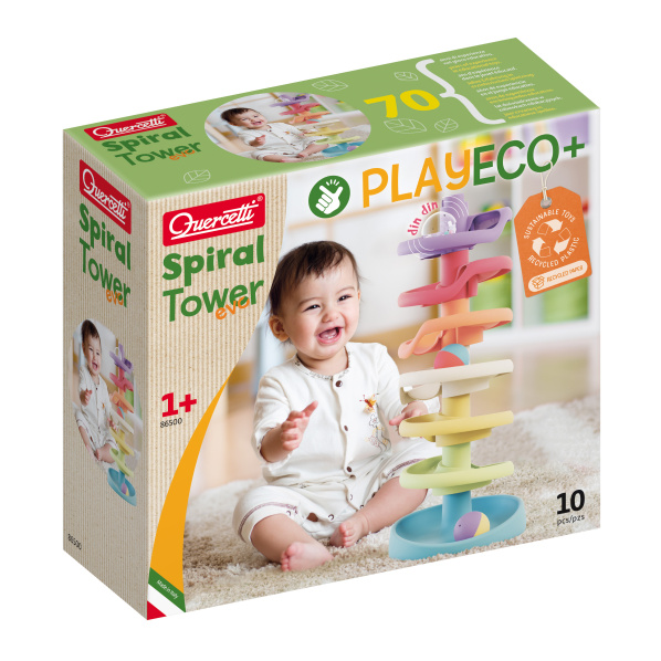 Quercetti 86500 PlayEco+ Spiral Tower Quercetti 86500 PlayEco+ Spiral Tower
