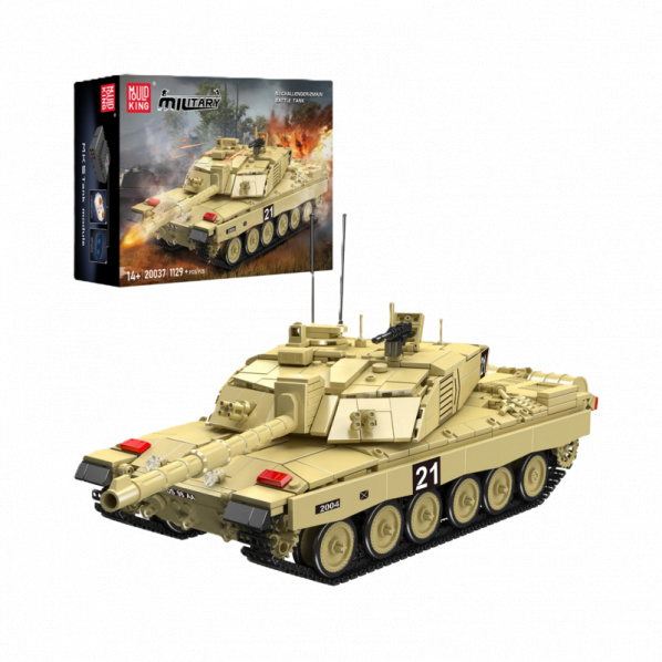 Mould King 20037 Britský tank Challenger 2 R/C